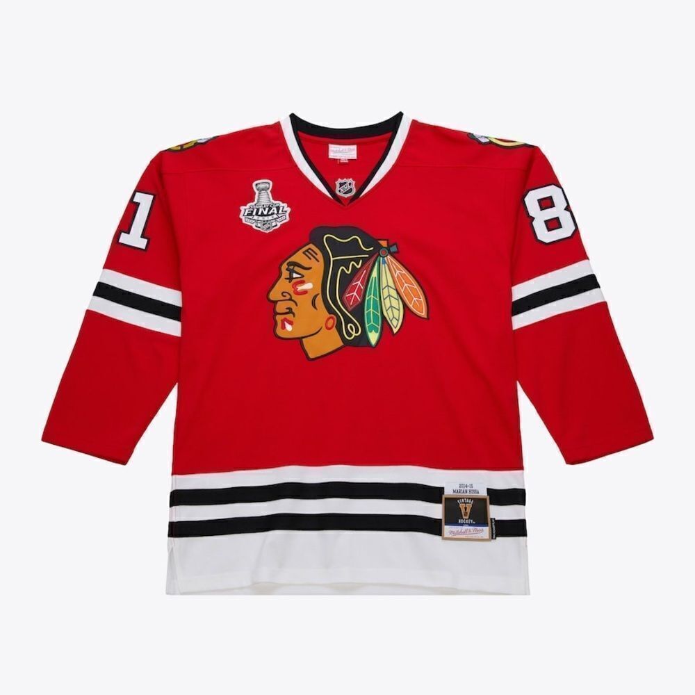 NWT | Men's Marian Hossa Red Chicago Blackhawks 2014/15 Power Play Player Jersey